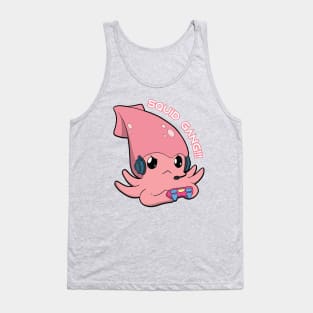 Squid Gang!!! Hardcore Gamer Squid Tank Top